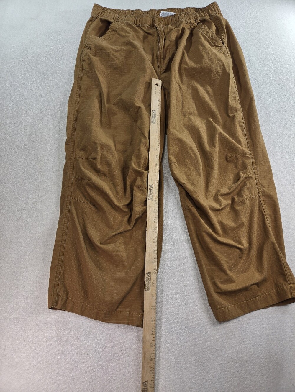Timberland x AE Men’s Brown Ripstop Pants 36x32 - Picture 6 of 8